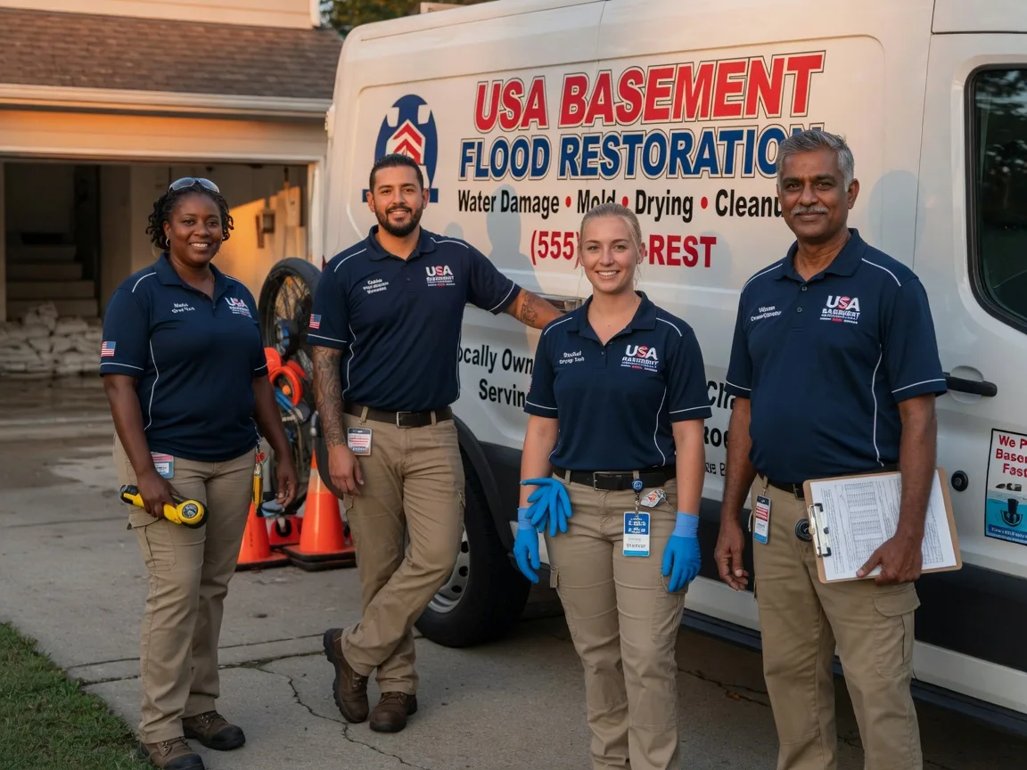 Basement Flood Cleanup company in Erie, ND